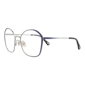 Chloé Womens Round/Oval Blue Blue Transparent Fashion Designer Eyewear